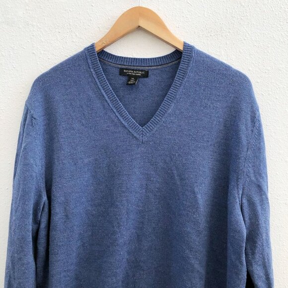 BANANA REPUBLIC Merino Extra Fine Sweater Size XL - Picture 5 of 11